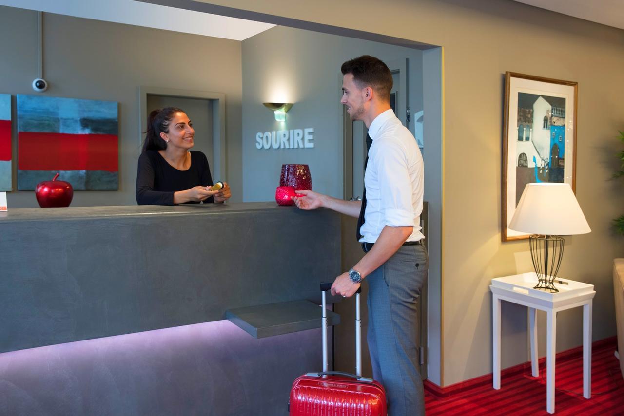 Les Jardins D'Adalric Hotel Obernai Luaran gambar